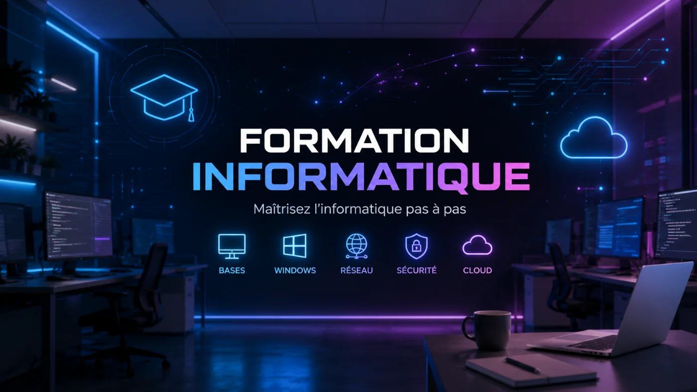 Module de formation interactif GG Informatique — apercu du lecteur